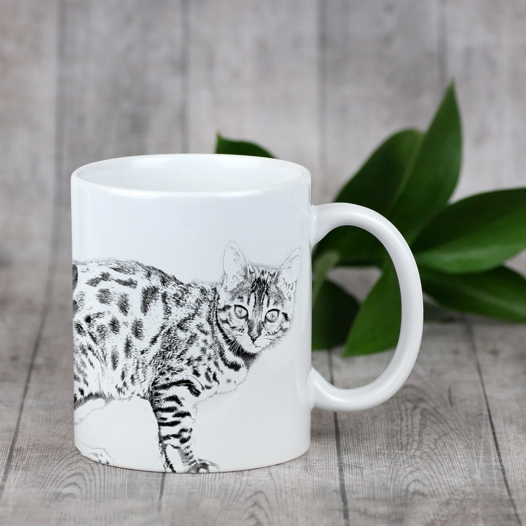 Bengal - cup with a cat, cup with a photo, personalized gift from the Art-Dog brand