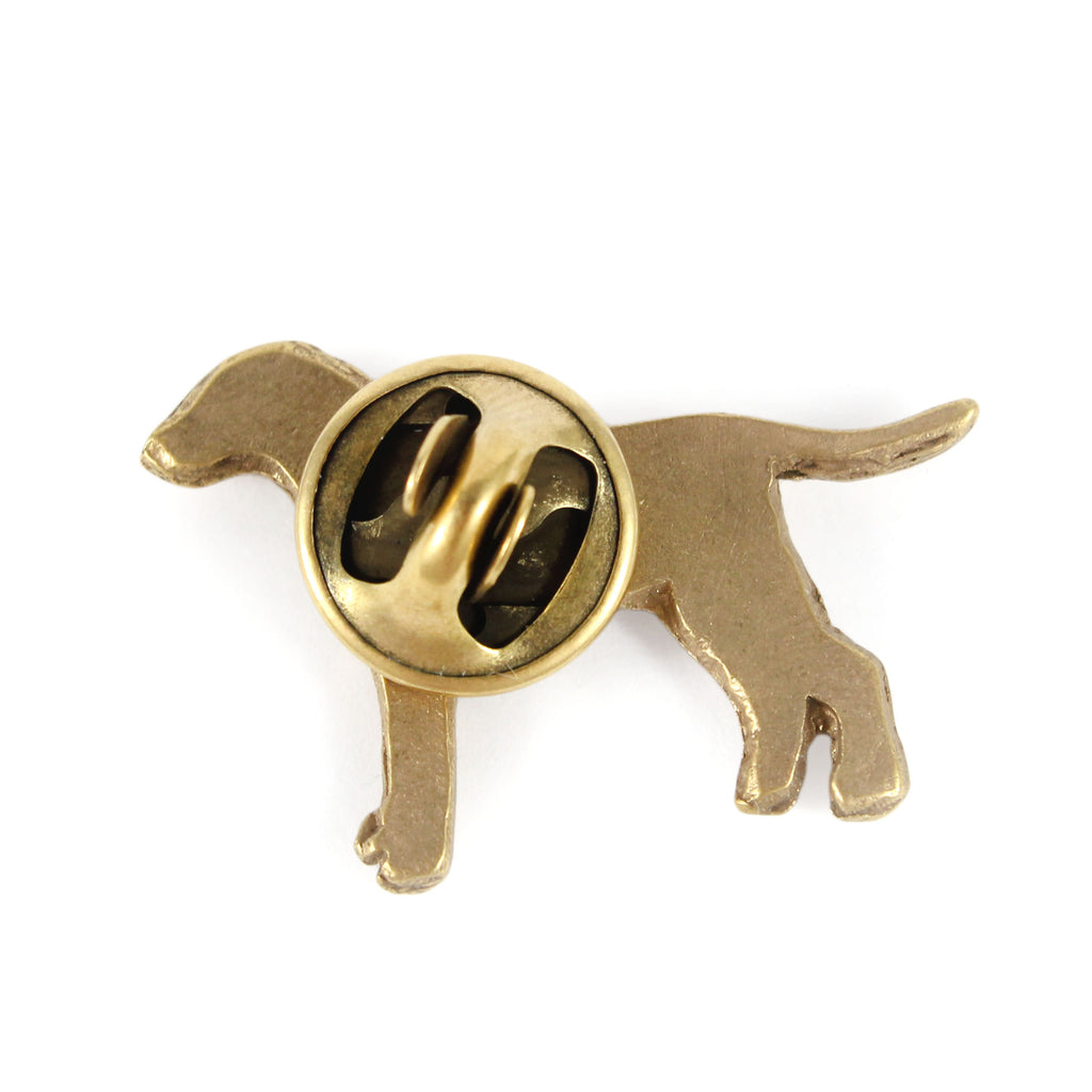Dalmatian, Carriage Dog, Spotted Coach Dog - Dog brooch in decorative box, elegant gold-plated pin, Art-Dog brand jacket pin