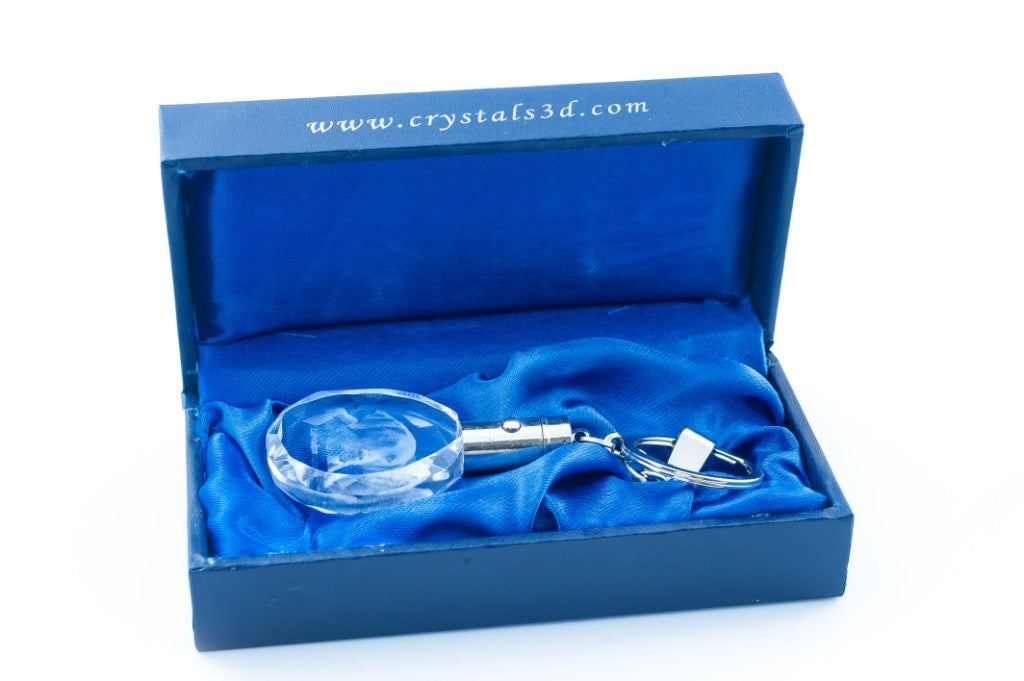 Labrador Retriever - pendant with a photo of a dog, crystal key ring in a gift box, a unique gift by Art-Dog