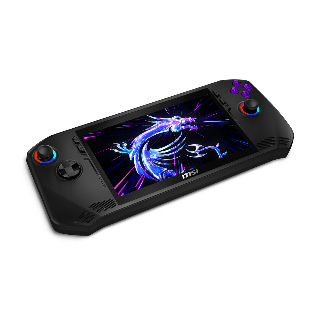 MSI Claw 7 AI+ A2VM-028 console de jeux portables 17,8 cm (7") 512 Go Écran tactile Wifi Noir