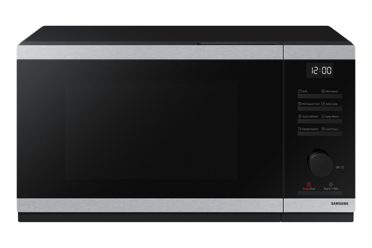 Samsung MG23DG4524ATE2 micro-onde Noir, Acier inoxydable Micro-ondes grill Comptoir 23 L 800 W