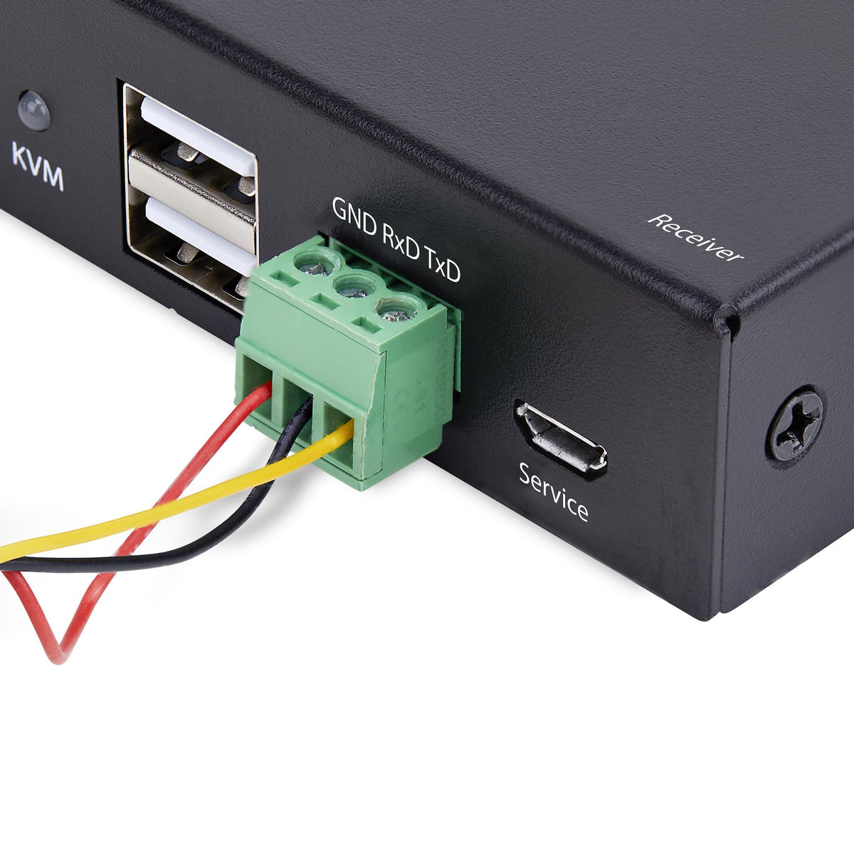 StarTech.com Récepteur HDMI KVM sur IP Série IH2006, 4K 60Hz, AVoIP, Kit de Montage Inclus