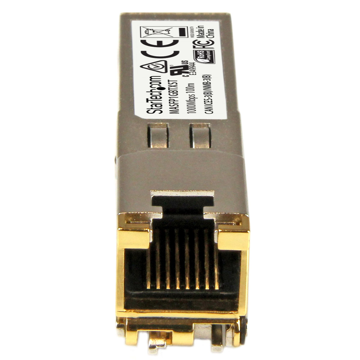 StarTech.com Module SFP GBIC Compatible MA-SFP-1GB-TX Mini GBIC 10/100/1000BASE-TX