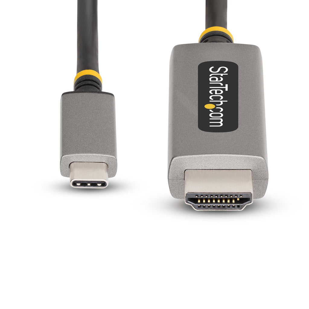 StarTech.com Câble Adaptateur USB-C vers HDMI 2.1, 8K 60Hz / 4K 144Hz, HDR10, 1m