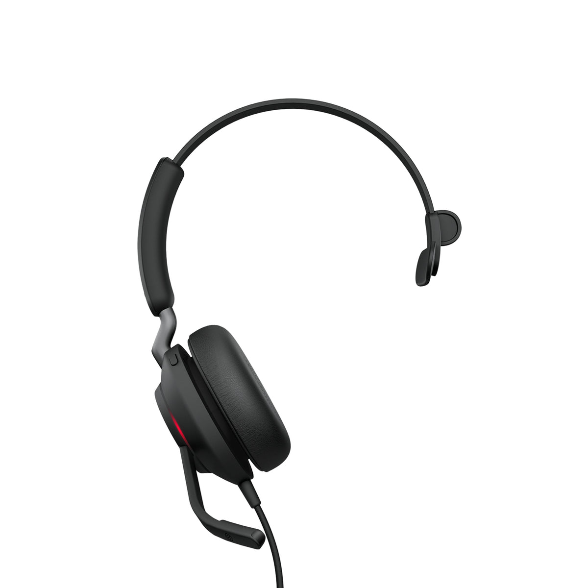 Jabra Evolve2 40 SE Casque Filaire pour Bureau et Centre d'appels, USB Type-C / USB Type-A, Noir