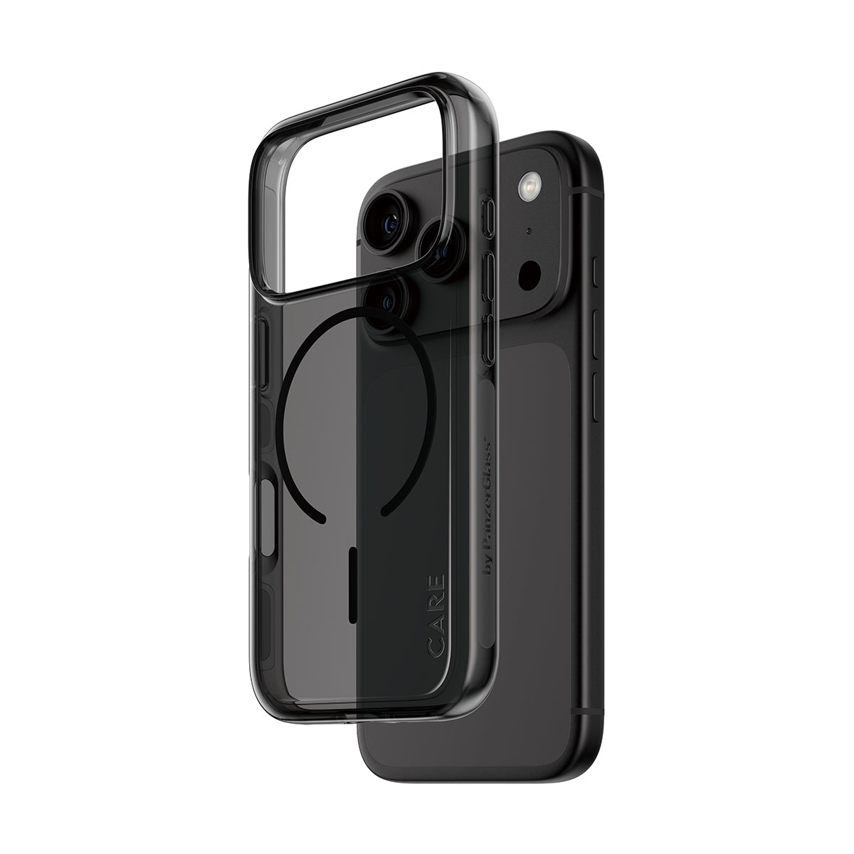 PanzerGlass CARE™ by ® Urban Explorer Case Smokey w. Black MagSafe iPhone 18 Pro | 17 Pro coque de protection pour télép