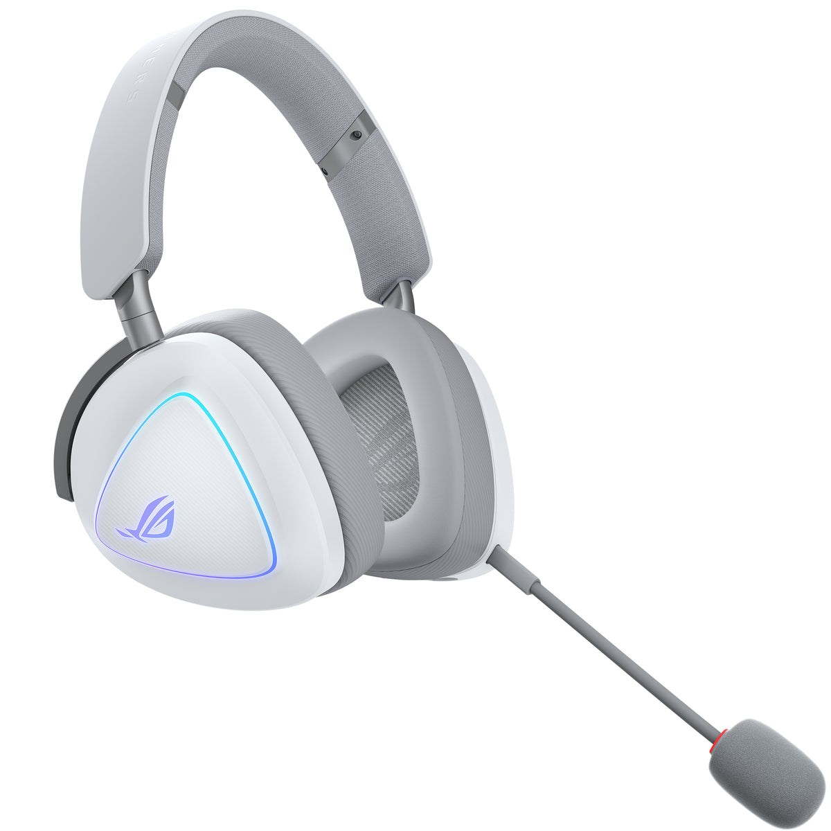 ASUS ROG Delta II Casque Gaming Filaire et Sans Fil Bluetooth USB Type-C, Blanc