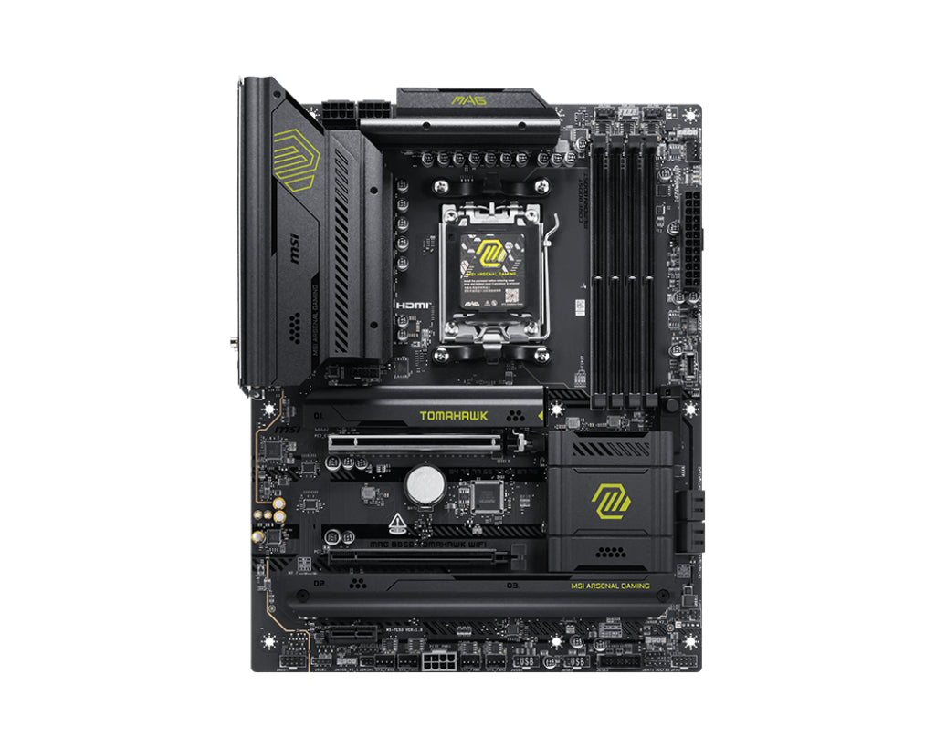 MSI MAG B850 TOMAHAWK WIFI Carte Mère AMD B850 Socket AM5 ATX