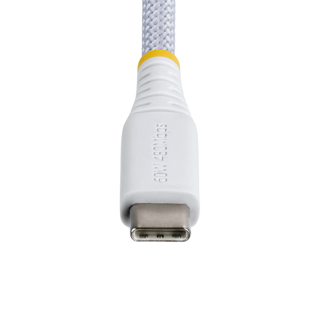 StarTech.com USB2CC3MNCBRWH câble USB USB 2.0 3 m USB C 0,48 Gbit/s 60 W Blanc