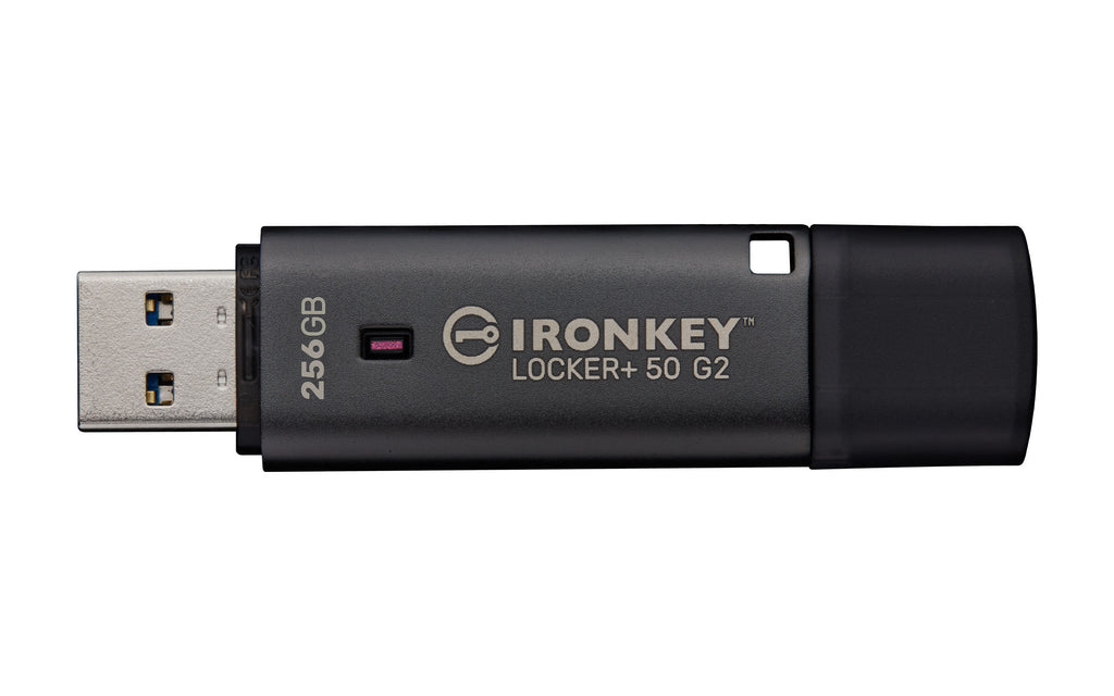 Kingston Technology IronKey Locker Plus 50 G2 256 Go, FIPS 197, AES-256