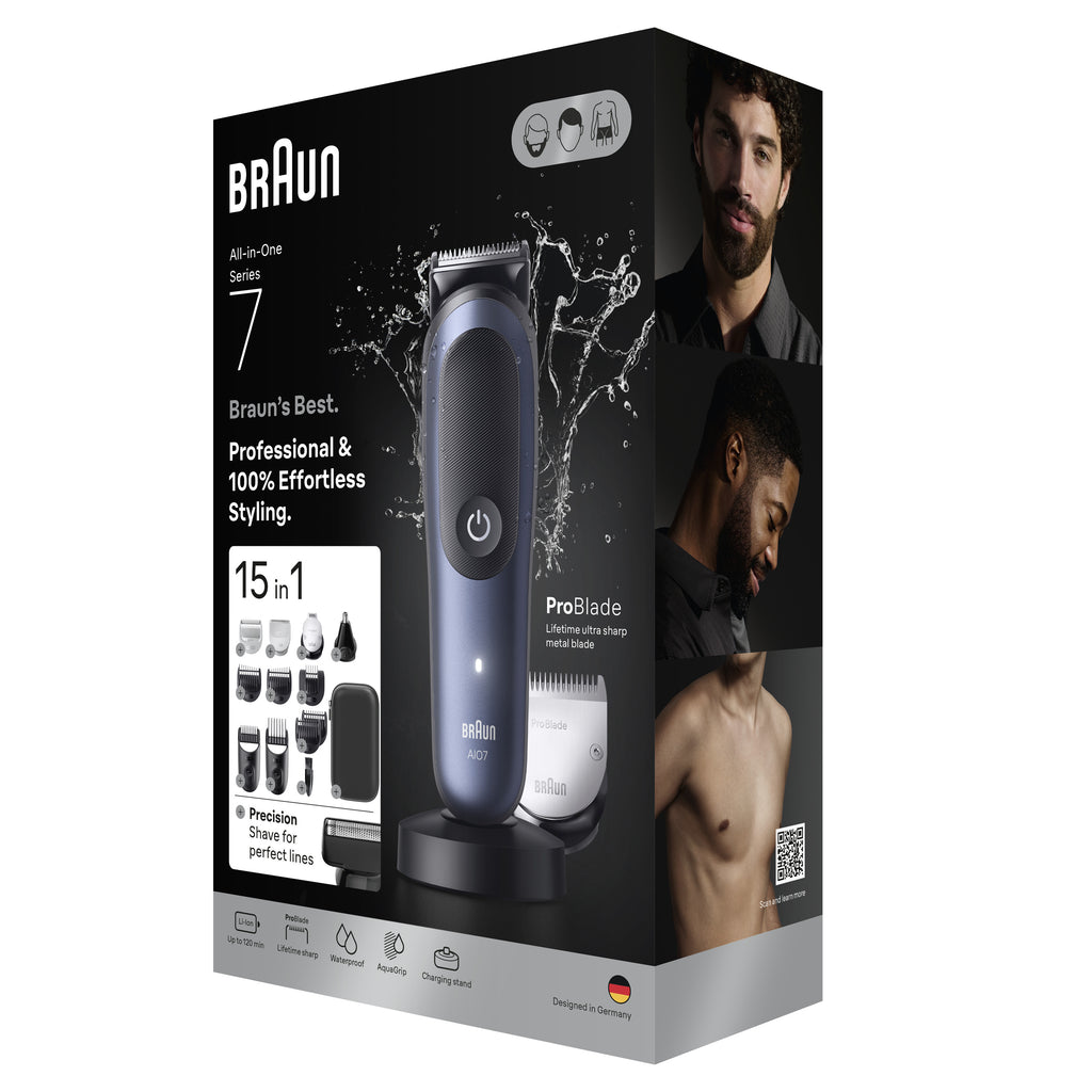 Braun 80789909 tondeuse à cheveux Bleu foncé 21 Lithium-Ion (Li-Ion)