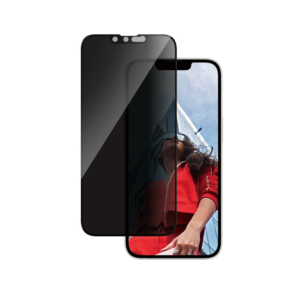 PanzerGlass ® 2-Way Privacy Screen Protector iPhone 17e | 16e | 14 | 13 | 13 Pro | Ultra-Wide Fit Protection d'écran tra