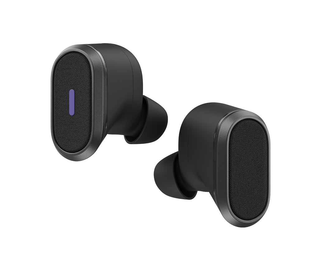 Logitech Zone True Wireless, Écouteurs sans fil, Noir
