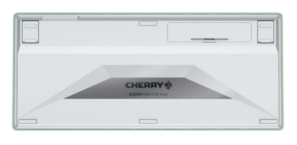 CHERRY KW 7100 MINI BT clavier Universel Bluetooth QWERTY US International Couleur menthe
