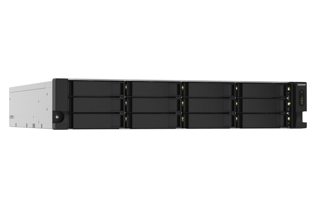 QNAP TS-1232PXU-RP NAS Rack (2 U) Annapurna Labs AL324 4 Go DDR4 0 To QNAP QTS Noir