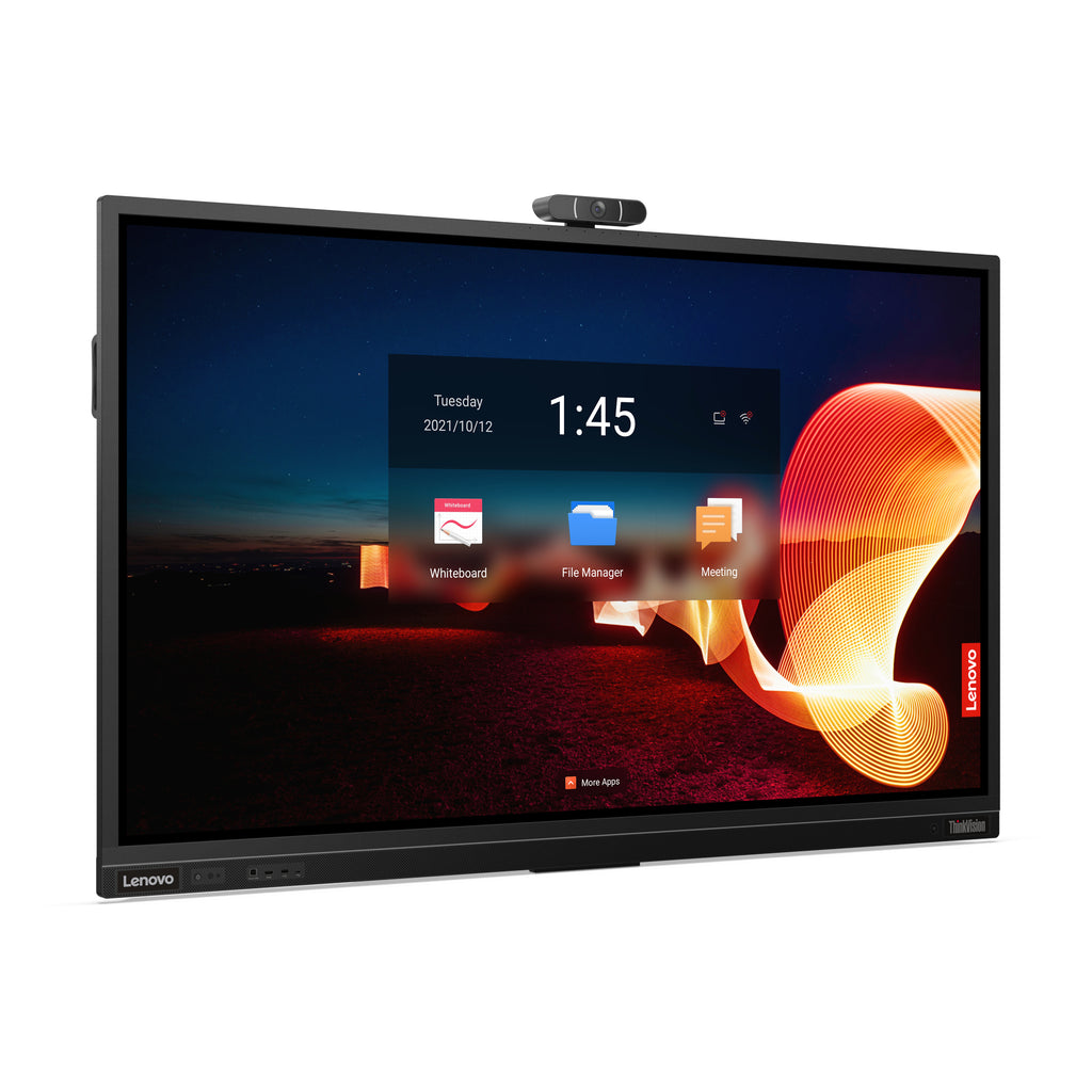 Lenovo ThinkVision T75 Écran Tactile 190,5 cm (75") 4K Ultra HD LED Noir