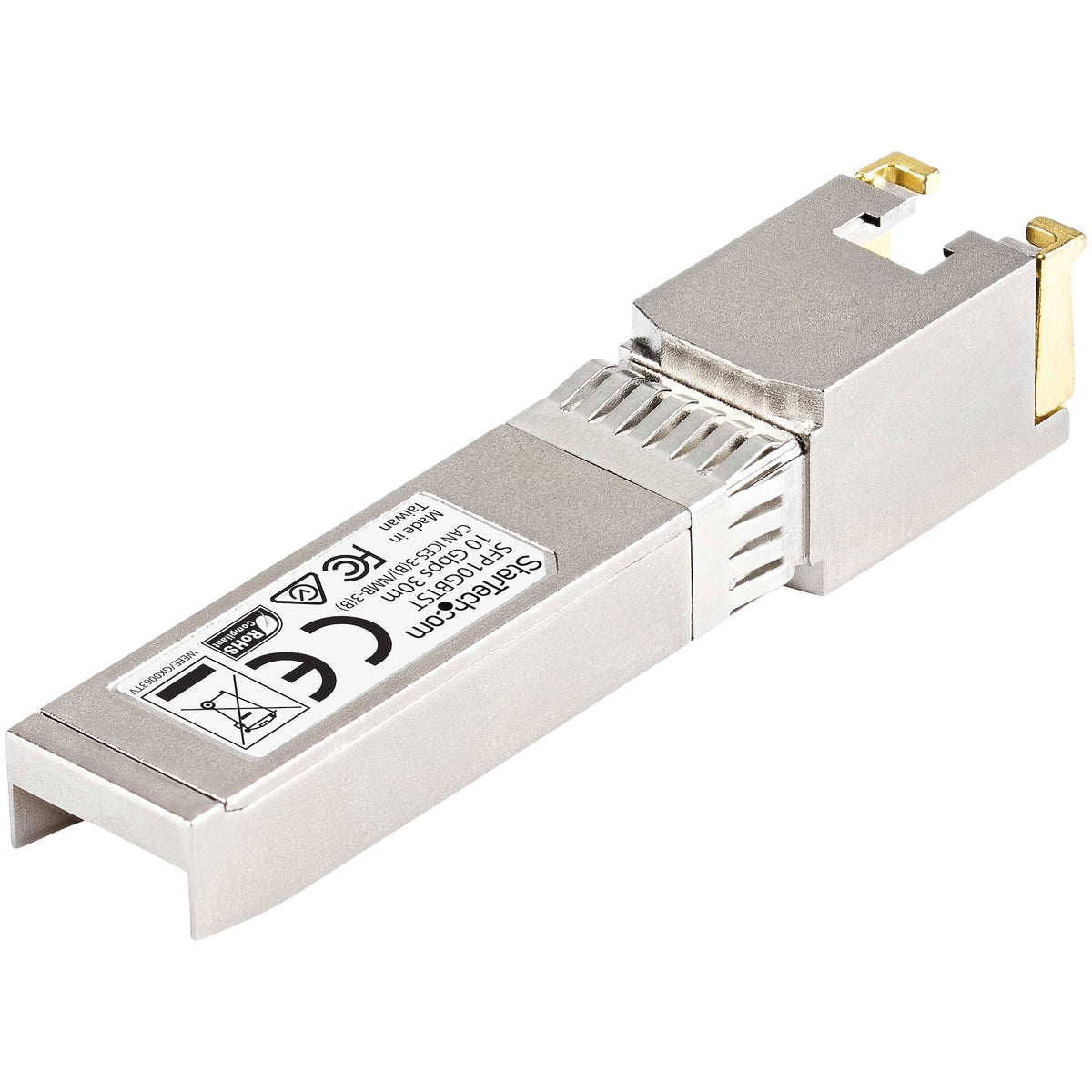 StarTech.com Module SFP+ RJ45 Compatible 10GBASE-T 10Gbps Cuivre 30m
