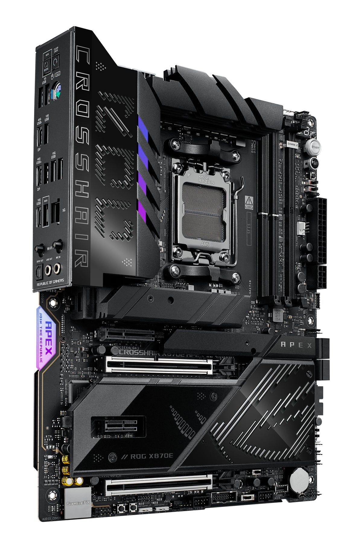 ASUS ROG Crosshair X870E APEX Carte Mère AMD X870E Socket AM5 ATX