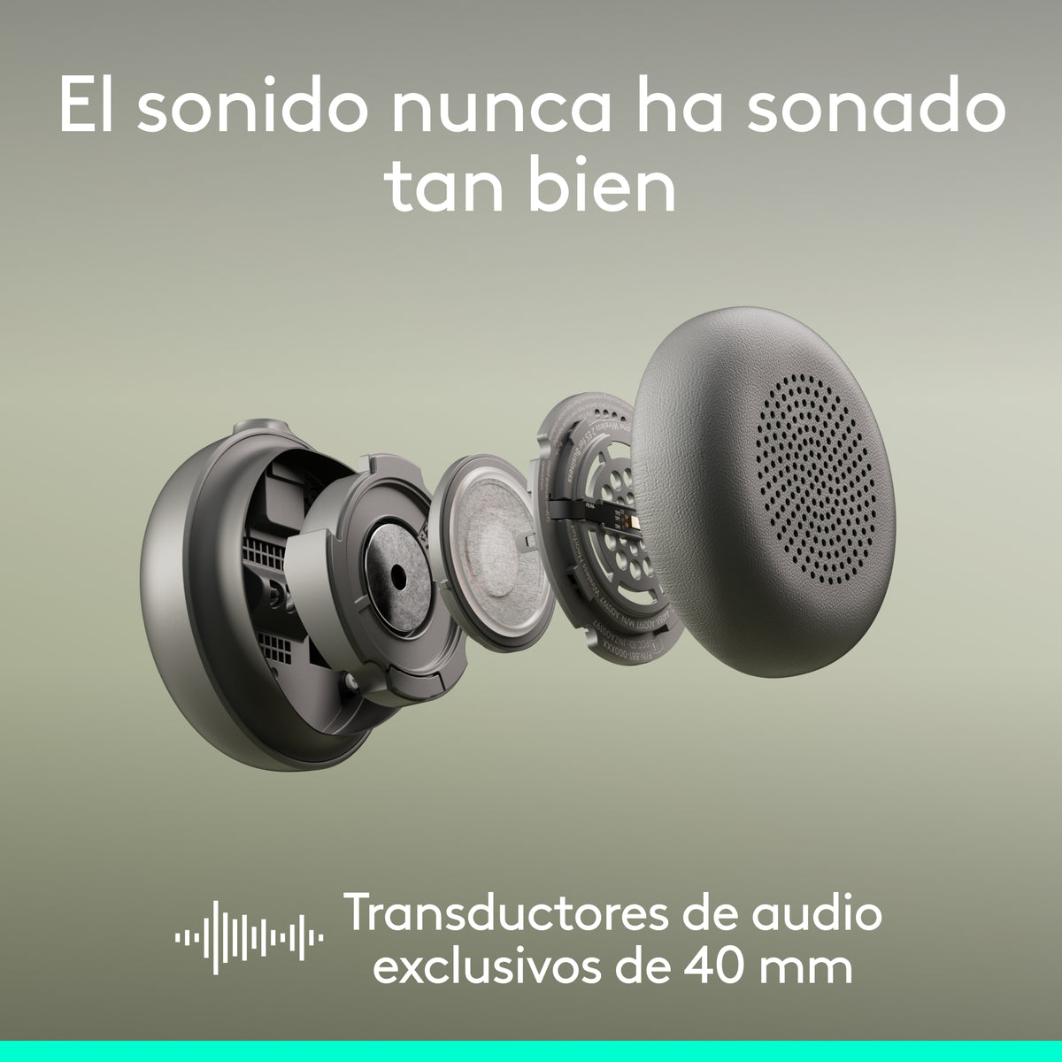 Logitech Zone Wireless 2 ES Kabel & trådløs Høretelefoner Grå
