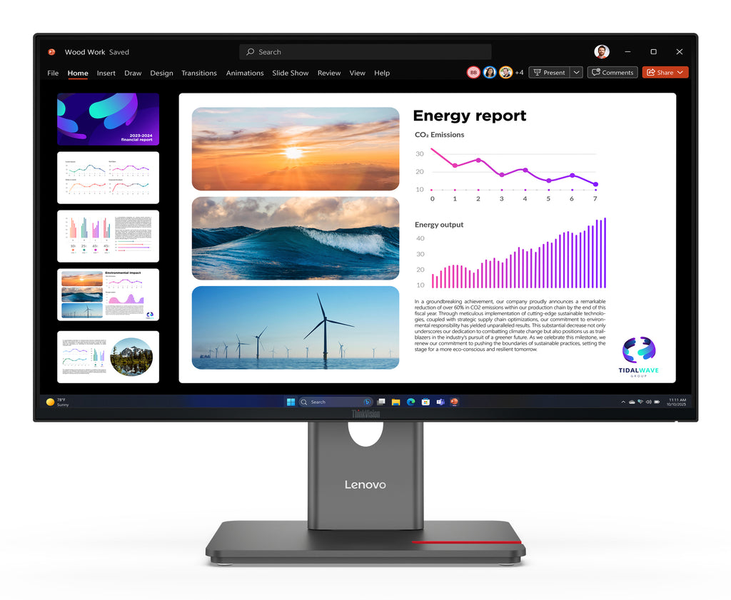 Lenovo ThinkVision P24Q-40 Moniteur