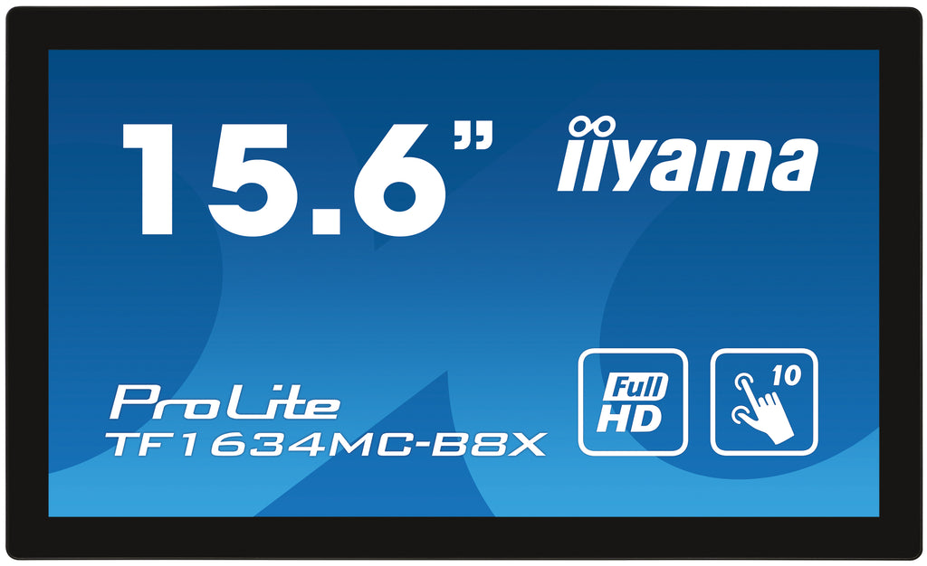 iiyama ProLite TF1634MC-B8X Écran Tactile 15.6" Full HD 1920 x 1080 LED Noir