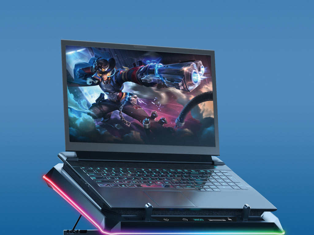 Conceptronic THYIA04B système de refroidissement pour ordinateurs portables 48,3 cm (19") 1700 tr/min Noir - vue 6