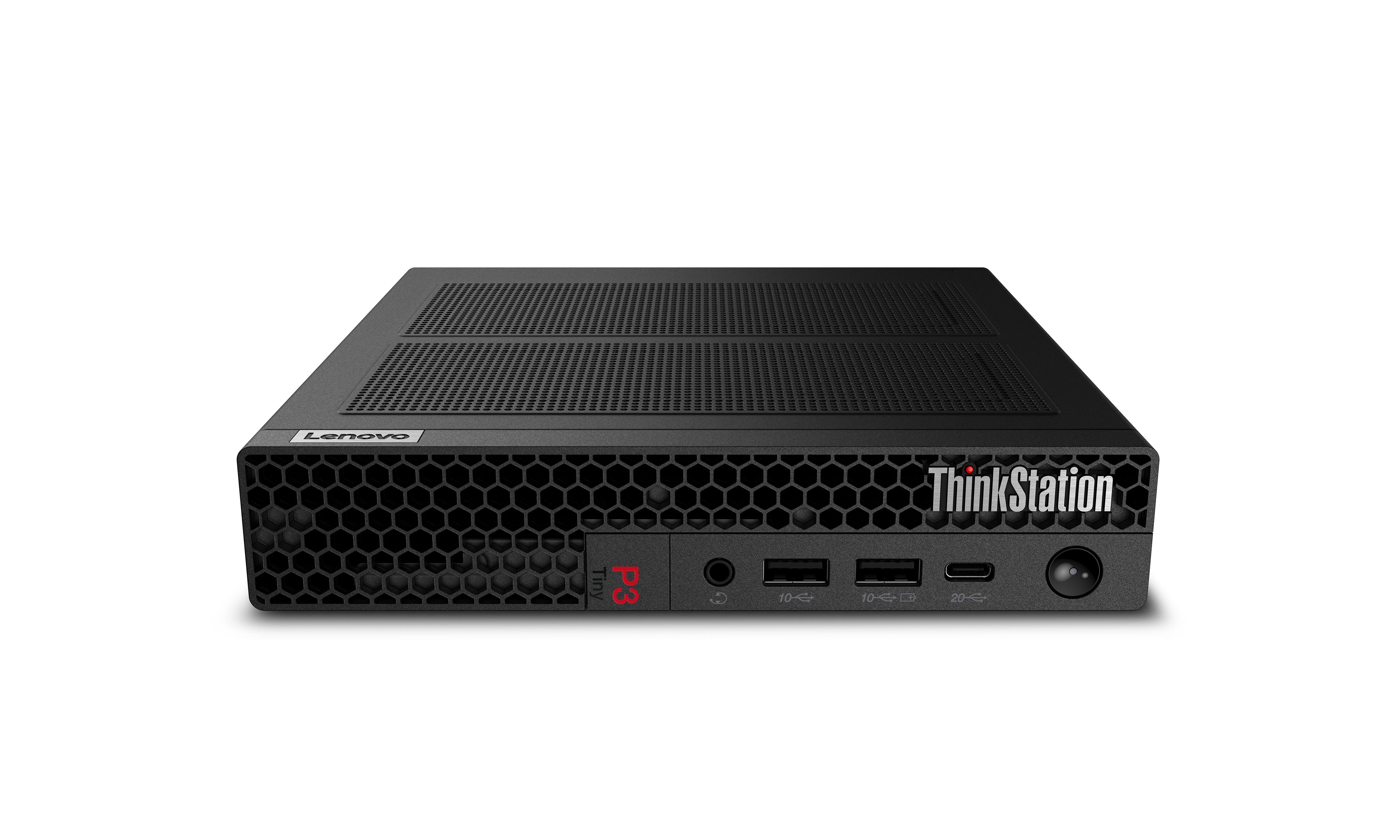 Lenovo ThinkStation P3 Tiny Gen 2 Intel Core Ultra 7 265 64 Go DDR5-SDRAM 1 To SSD NVIDIA RTX A1000 Windows 11 Pro Mini PC Station de travail Noir