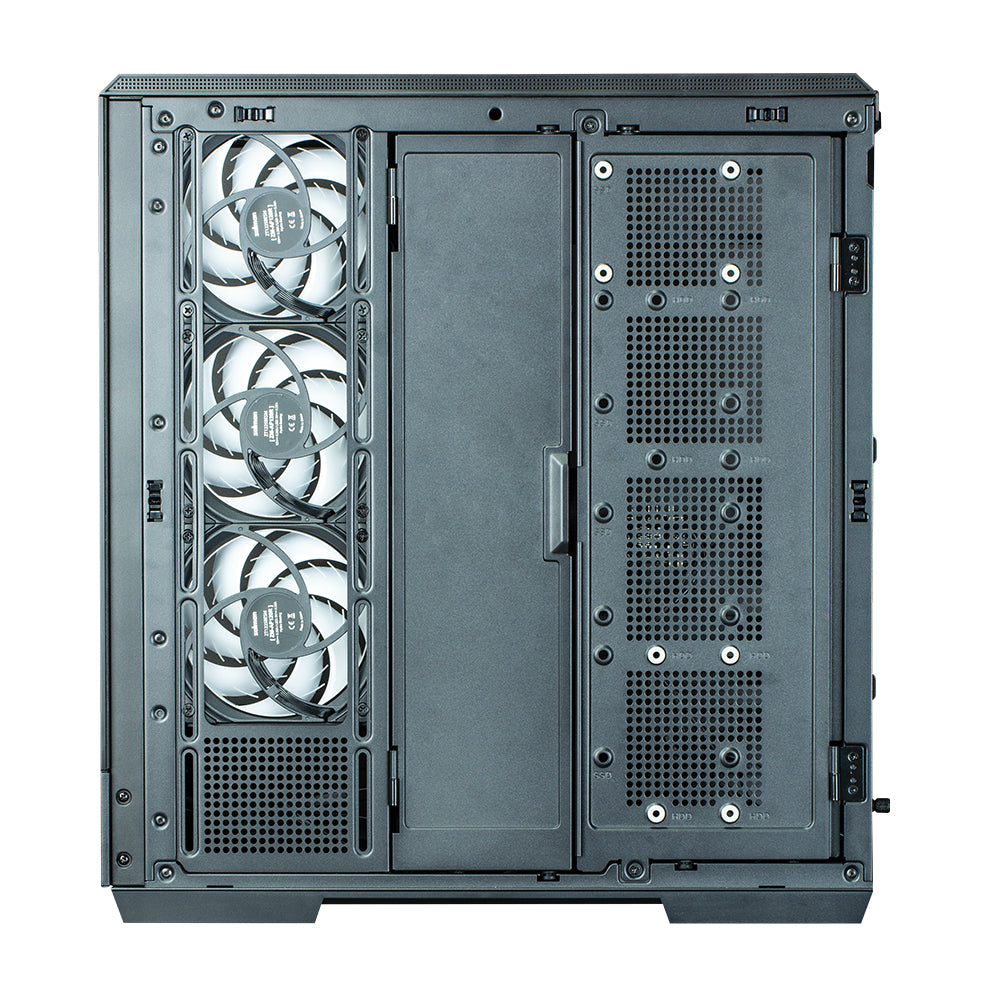 Zalman P50 DS Boîtier PC Tour ATX, Noir (Sans Alimentation)
