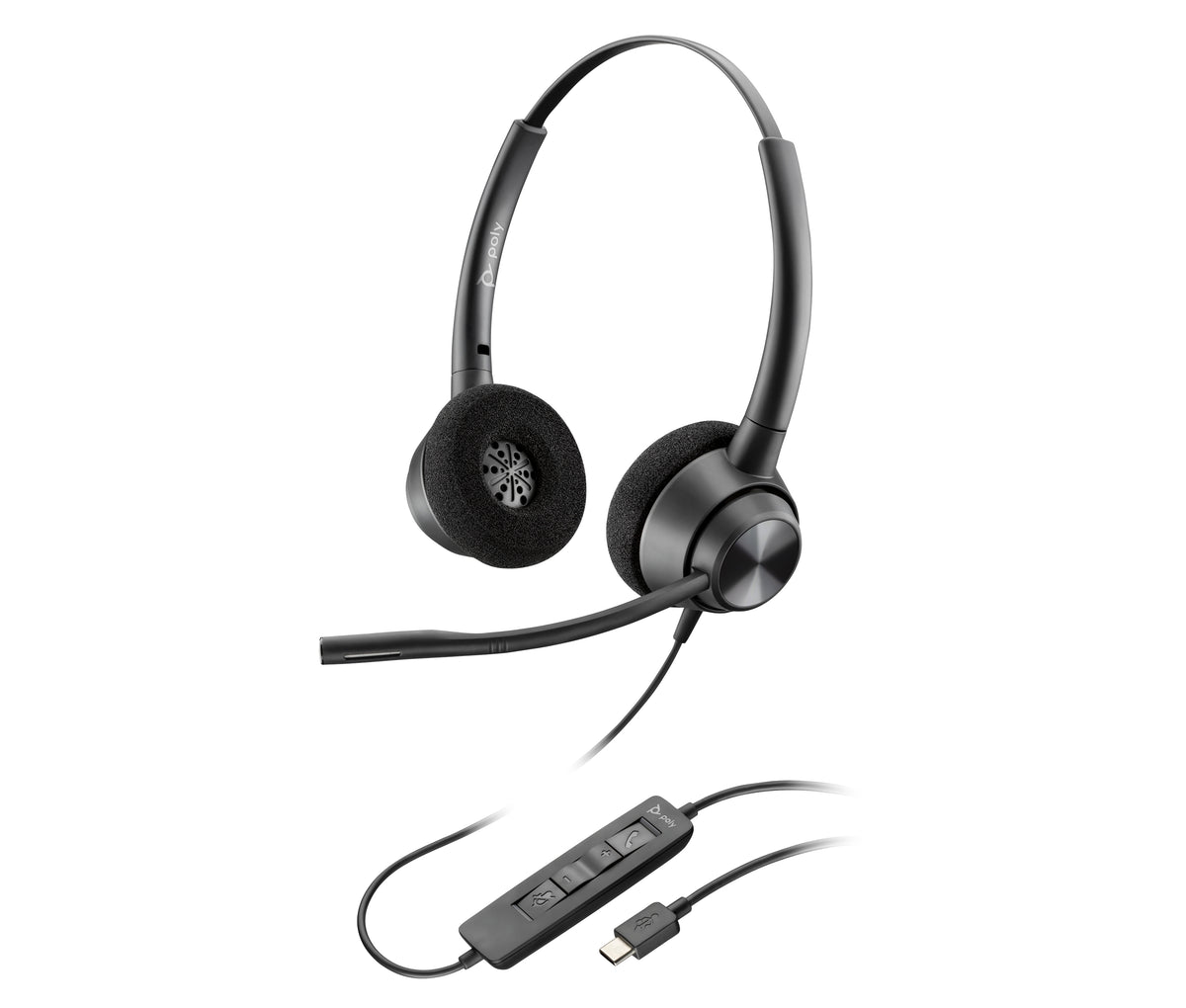 HP Poly EncorePro 320 Micro-casque Binaural USB-C TAA