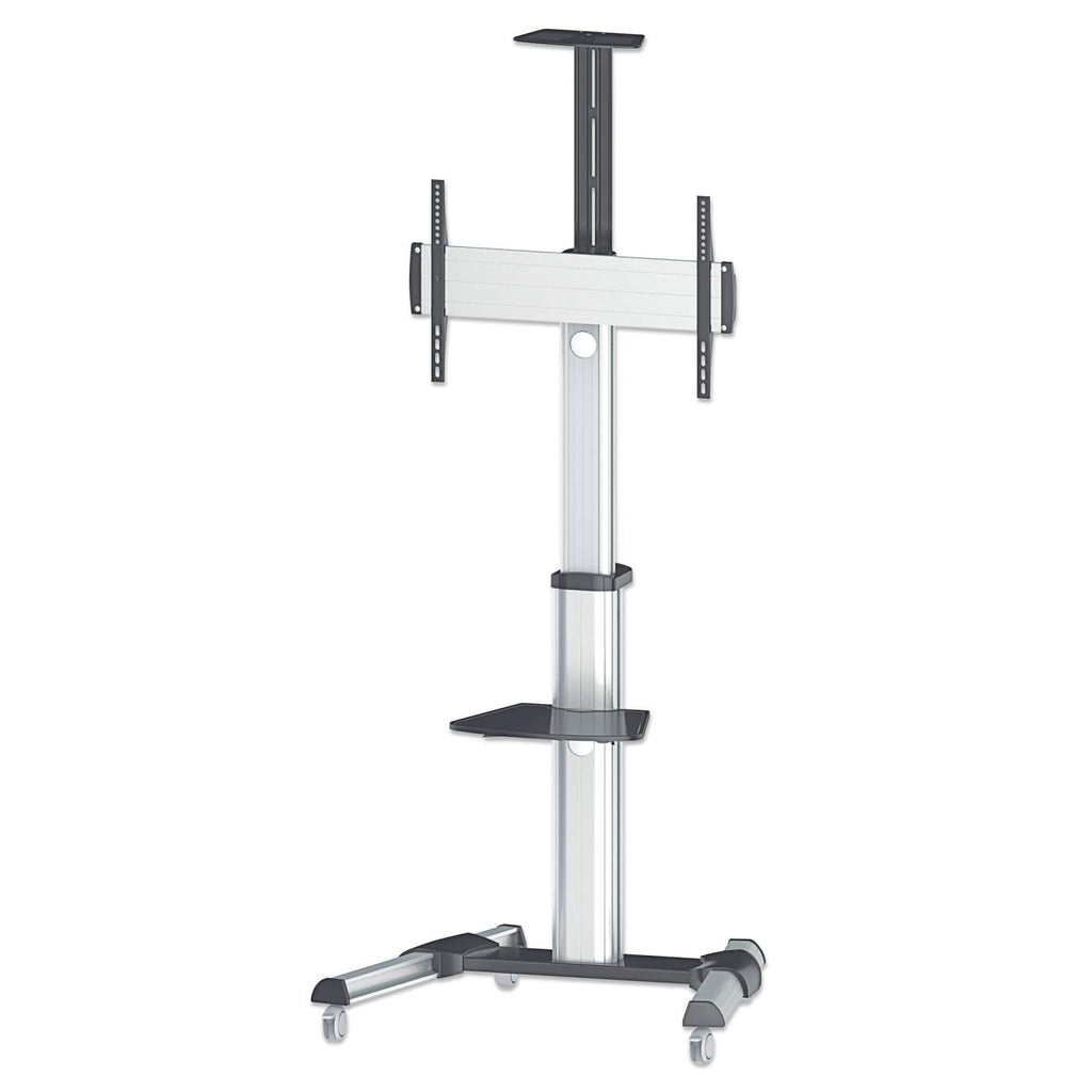 Manhattan 461245 Support pour Téléviseur 70 pouces (177,8 cm), Noir et Argent