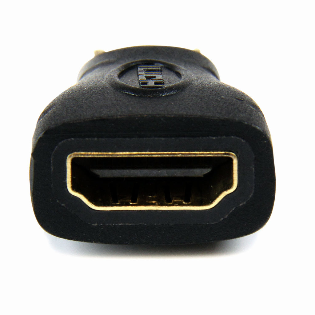 StarTech.com Adaptateur Mini HDMI vers HDMI, Haute Vitesse 4K 30Hz, HDMI 1.4, Connecteurs Plaqués Or, Noir