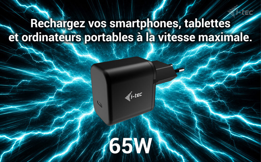 i-tec 65W USB-C GaN Charger - vue 8
