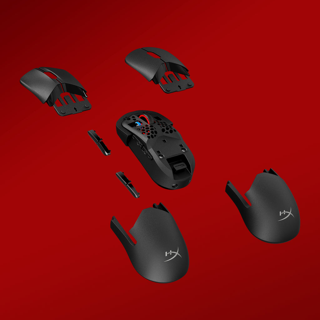 HyperX Souris gamer sans fil Pulsefire Saga Pro (noire)