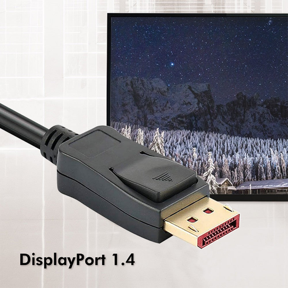 Techly ICOC DSP-A14-030NT Câble DisplayPort 3 m Noir