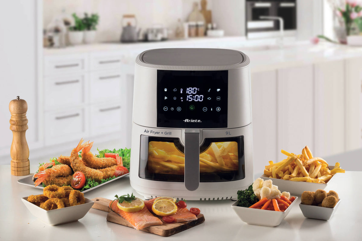Ariete 4630/03 Unique 9 L 1500 W Friteuse d’air chaud Blanc - vue 4