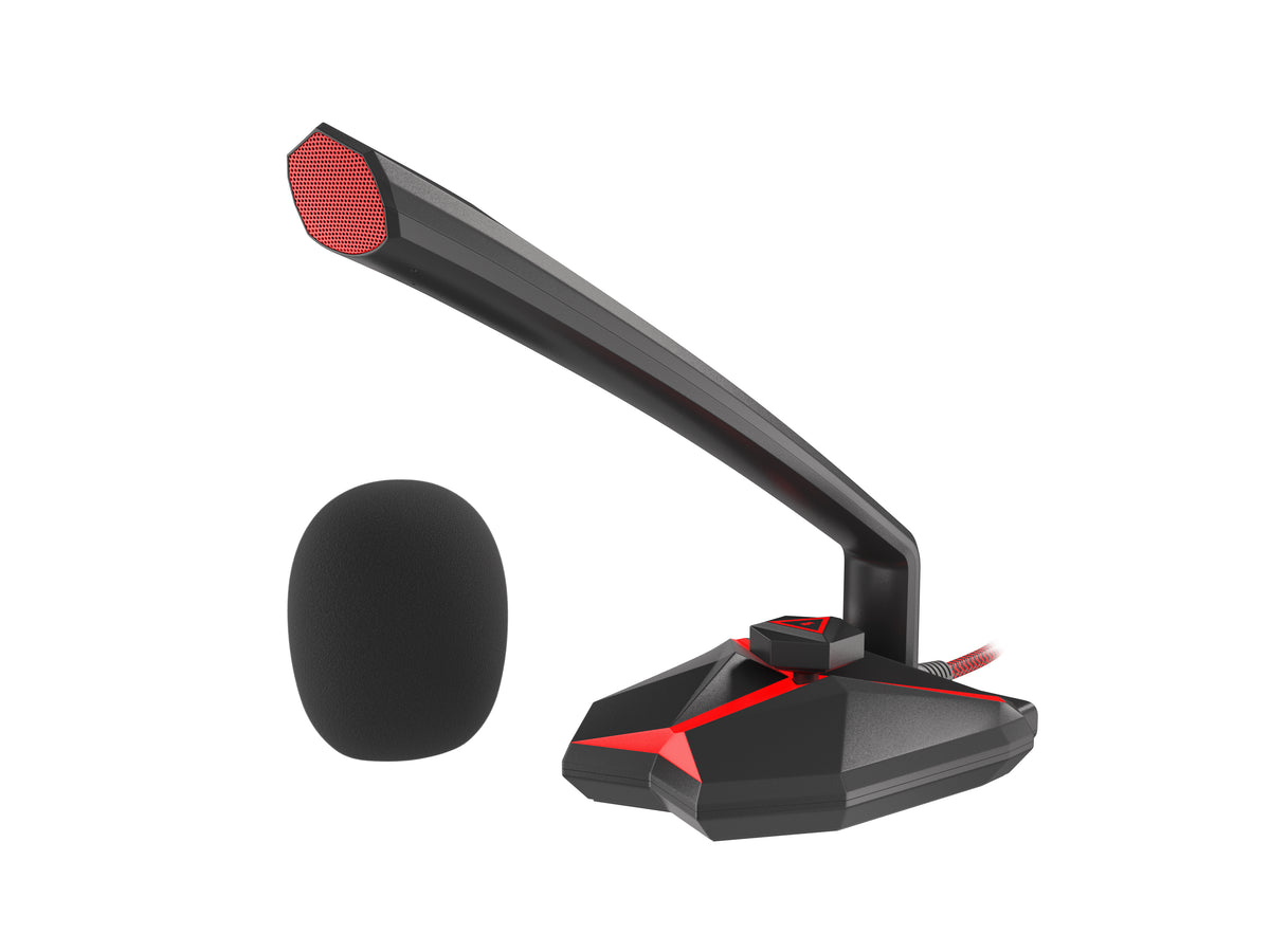 GENESIS Radium 200 Noir, Rouge Microphone de PC