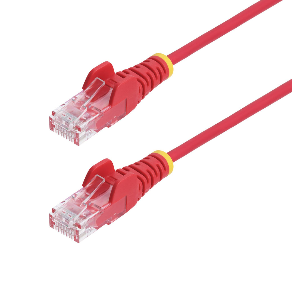 StarTech.com N6PAT25CMRDS câble de réseau Rouge 0,25 m Cat6 U/UTP (UTP)