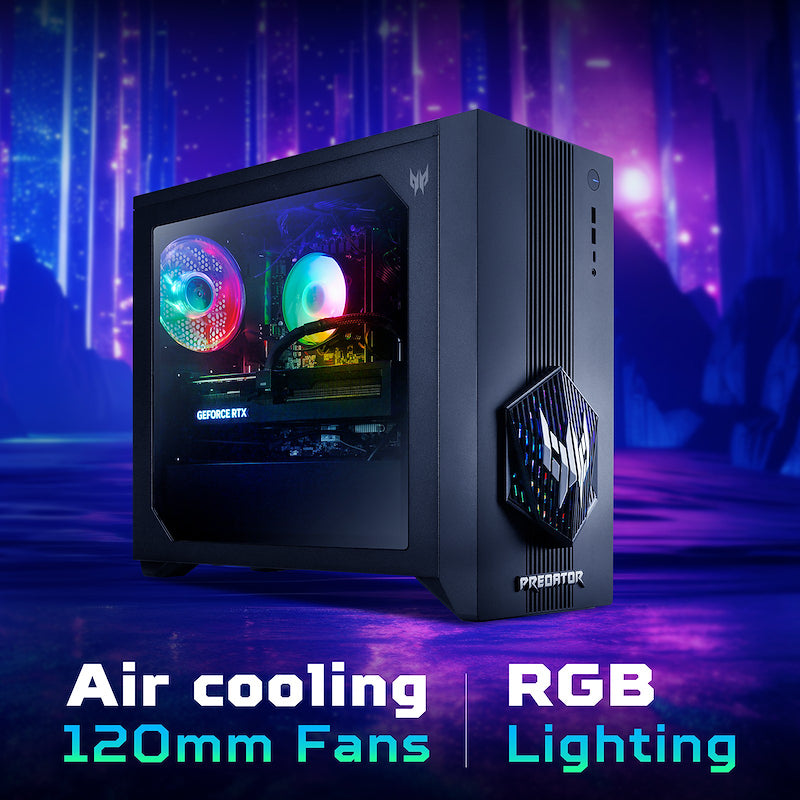 Acer Predator PO3-665_H810 PC Bureau Gaming, Intel Core Ultra 7 265F, 32 Go DDR5, 1 To SSD, NVIDIA GeForce RTX 5070, Win