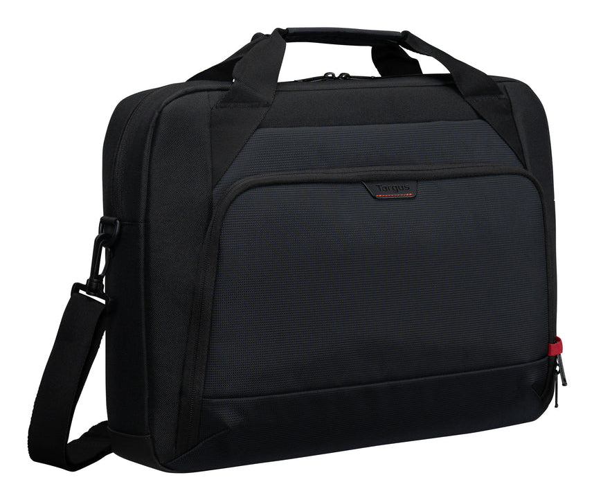 Targus EcoSmart Mallette pour Ordinateur Portable 45,7 cm (18") Noir et Rouge