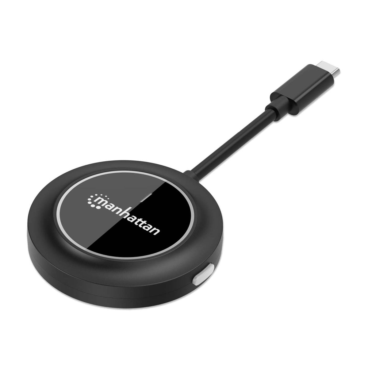 Manhattan Adaptateur HDMI Sans Fil 1080p avec Émetteur USB-C, Noir