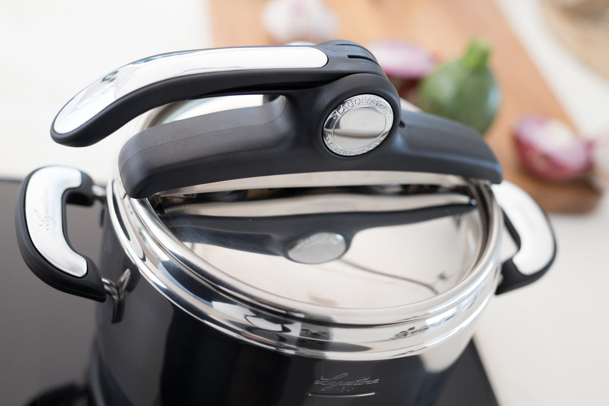 Lagostina Mia Lagoeasy'up Marmite 5 L en Acier Inoxydable