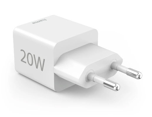 Hama 00201991 chargeur d'appareils mobiles Casque, Chargeur électrique, Smartphone, Tablette Blanc Secteur Charge rapide Intérieure