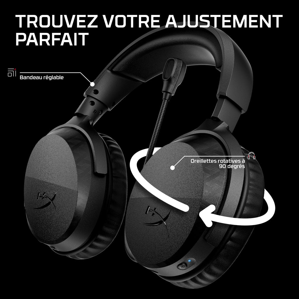 HyperX Casque de jeu sans fil Cloud Stinger 3 PlayStation - vue 5