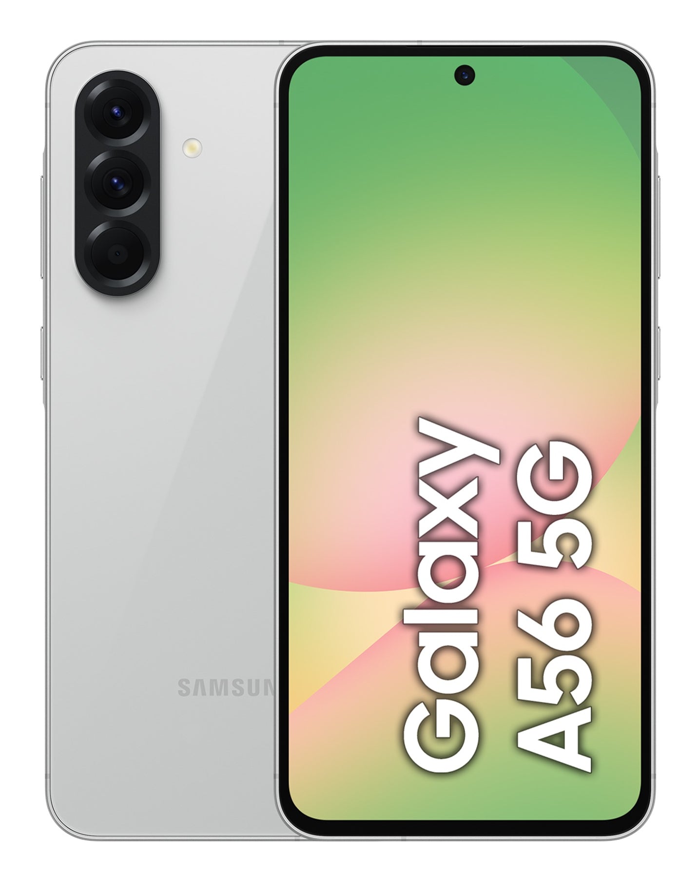 Samsung Galaxy A56 17 cm (6.7") Double SIM Android 15 5G USB Type-C 8 Go 128 Go 5000 mAh Gris clair