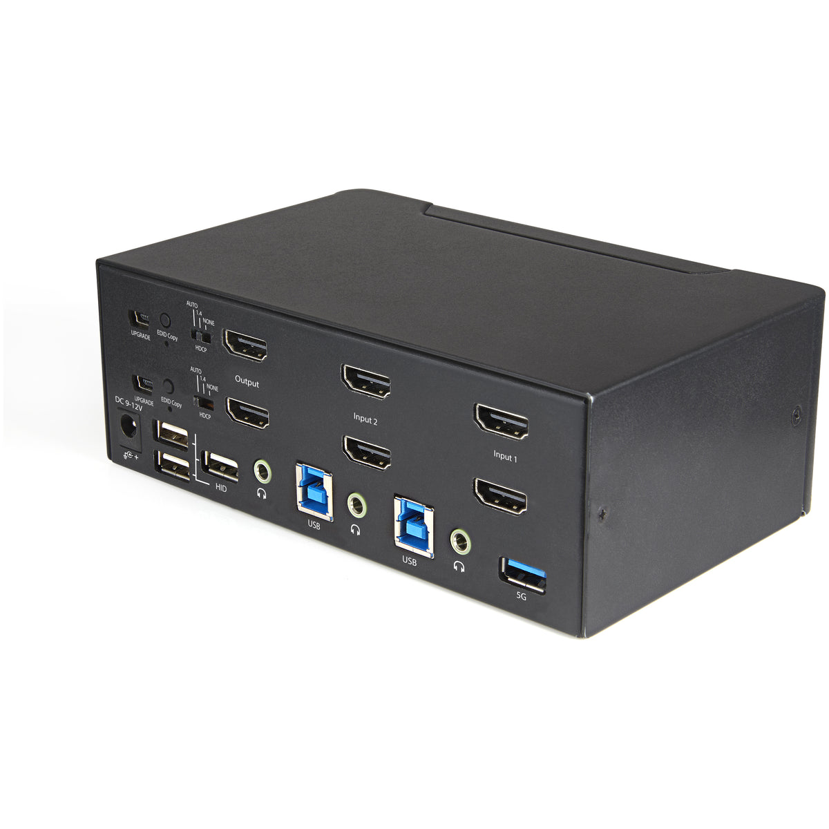 StarTech.com Commutateur KVM HDMI 2.0 2 Ports 2 Écrans 4K 60Hz Ultra HDR avec Hub USB 3.0