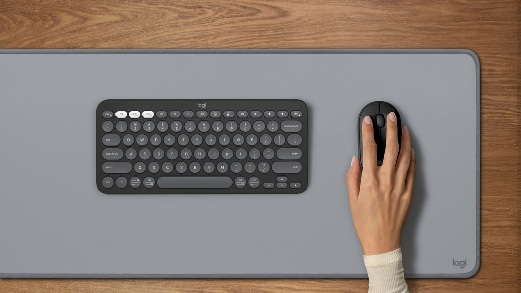 Logitech Pebble 2 Combo - Ensemble Clavier et Souris Sans Fil, Disposition US International
