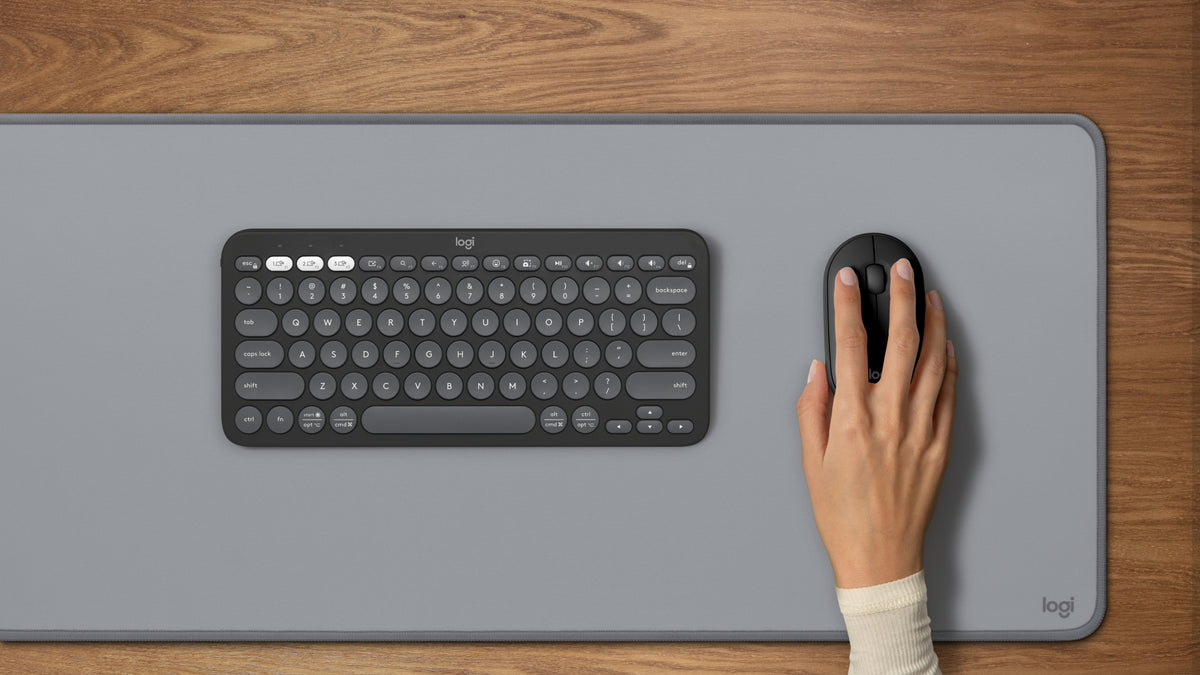 Logitech Pebble 2 Combo - Ensemble Clavier et Souris Sans Fil, Disposition US International