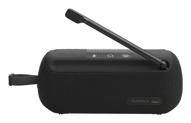 JBL TUNER 3 Portable Analogique et numérique Noir