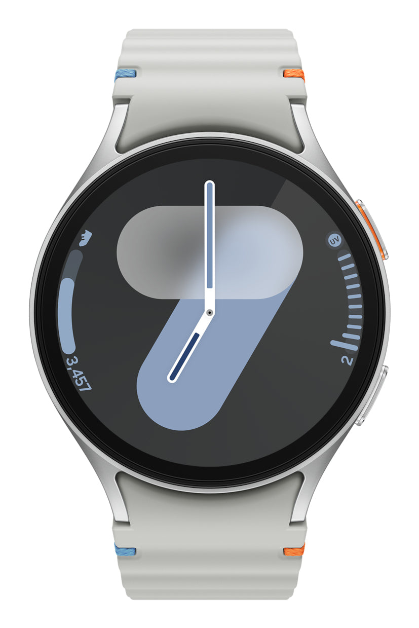 Samsung Samsung Galaxy Watch7 3,81 cm (1.5") AMOLED 44 mm Numérique 480 x 480 pixels Écran tactile 4G Argent Wifi GPS (satellite)