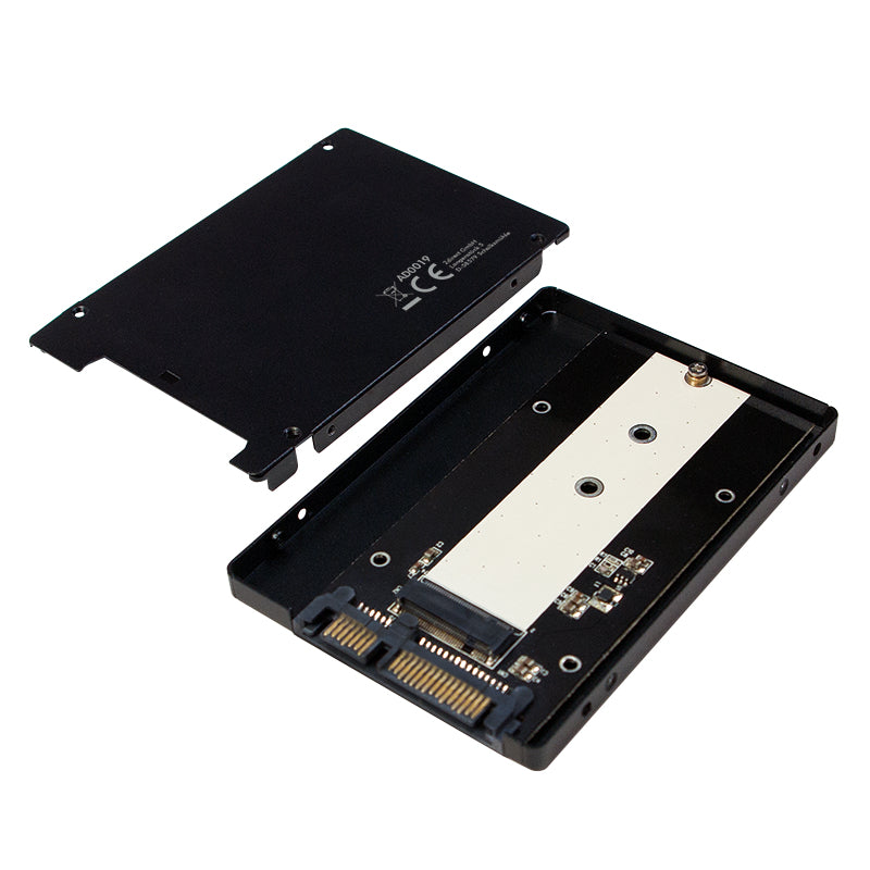 LogiLink AD0019 Adaptateur d'Interface Interne M.2 vers SATA, Noir